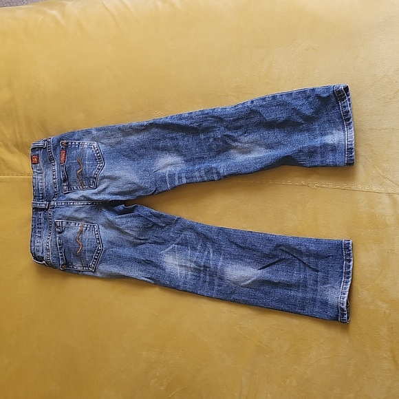 7 for All mankind Boys Jeans. Straight.Sz 6. No flaws. - Picture 5 of 10